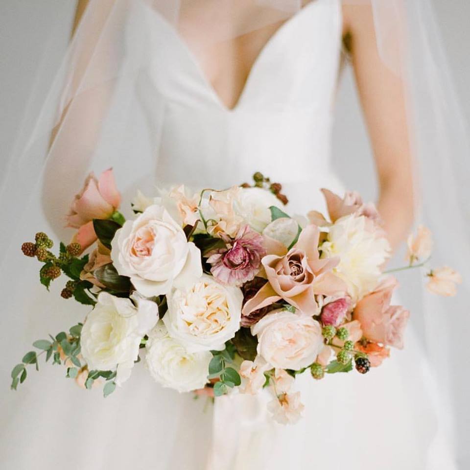 A bridal bouquet by Maggie Bailey
