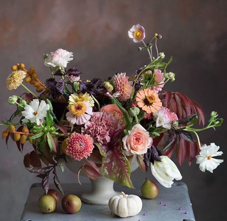 A floral arrangement by Conner Nesbit