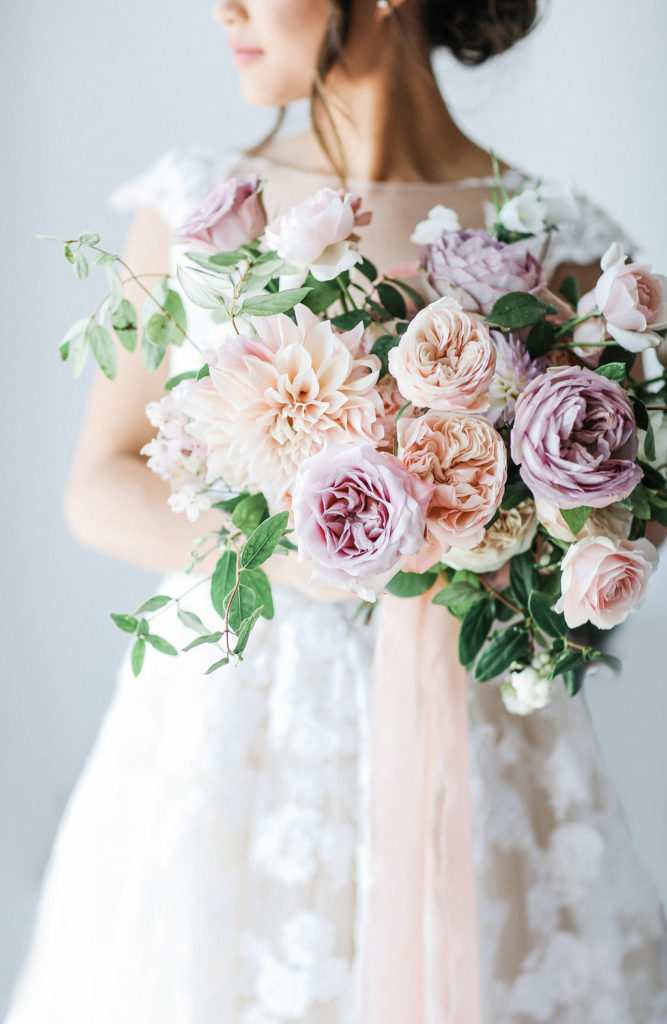 A bridal bouquet by Cara Fitch