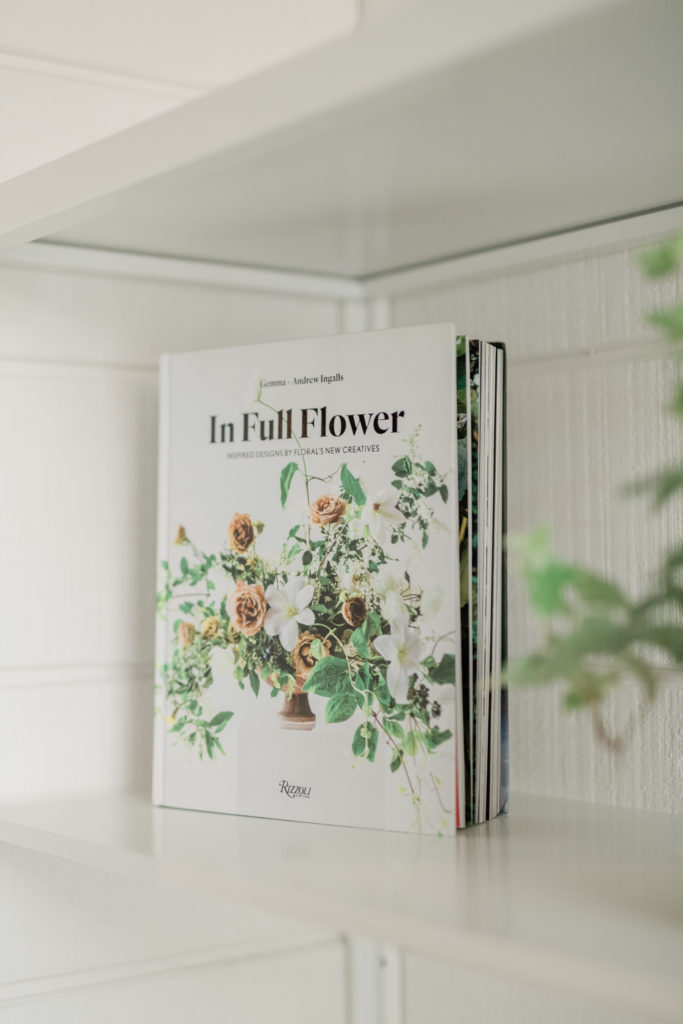A flower book on display at the BB Garden Style store